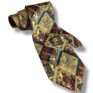 100% Imported Silk Men’s Necktie Tie